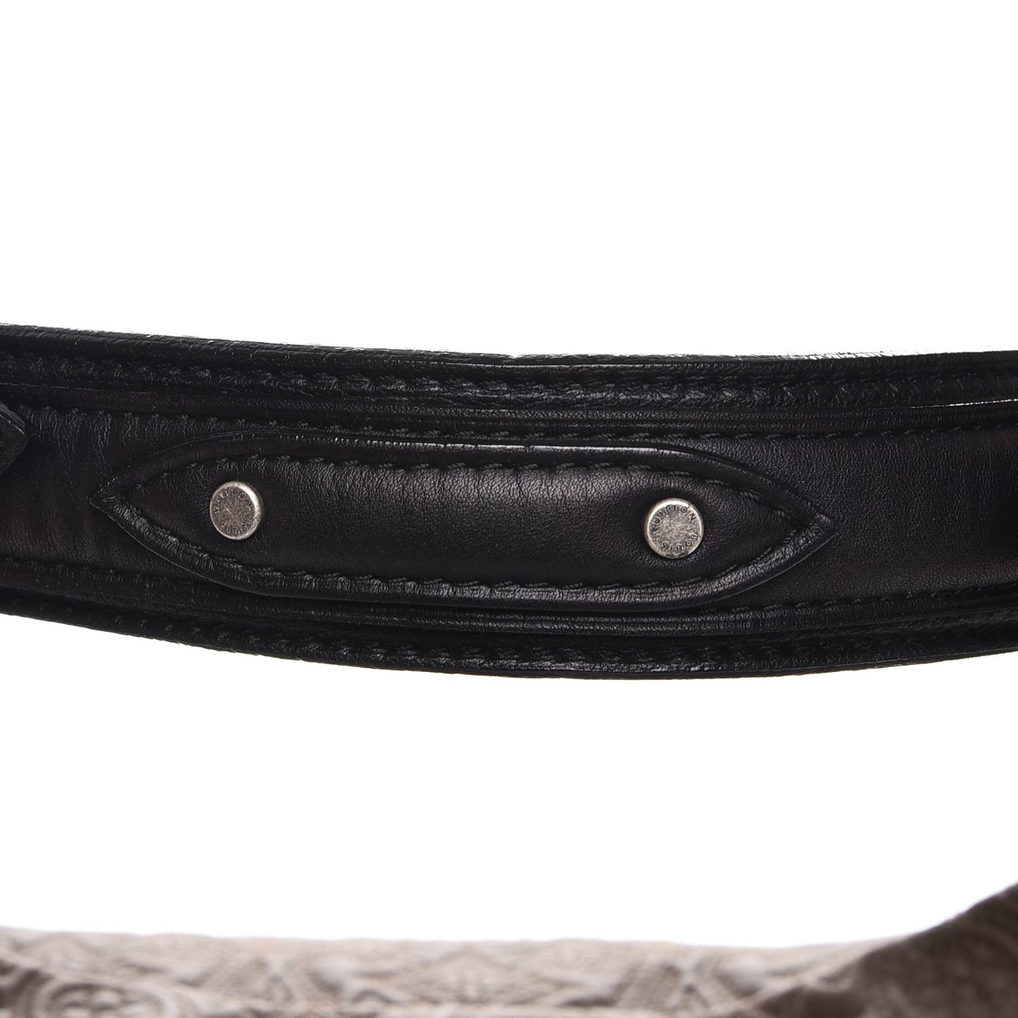 Monogram Lambskin Antheia Hobo PM Fumee