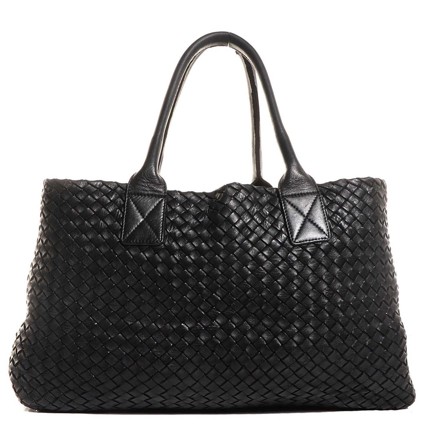 Nappa Intrecciato Medium Cabat Nero Black