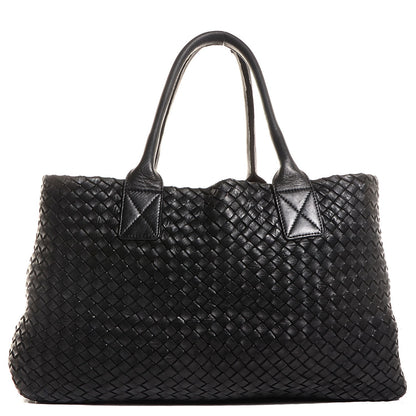 Bottega Veneta Nappa Intrecciato Medium Cabat Nero Black 1 of 7