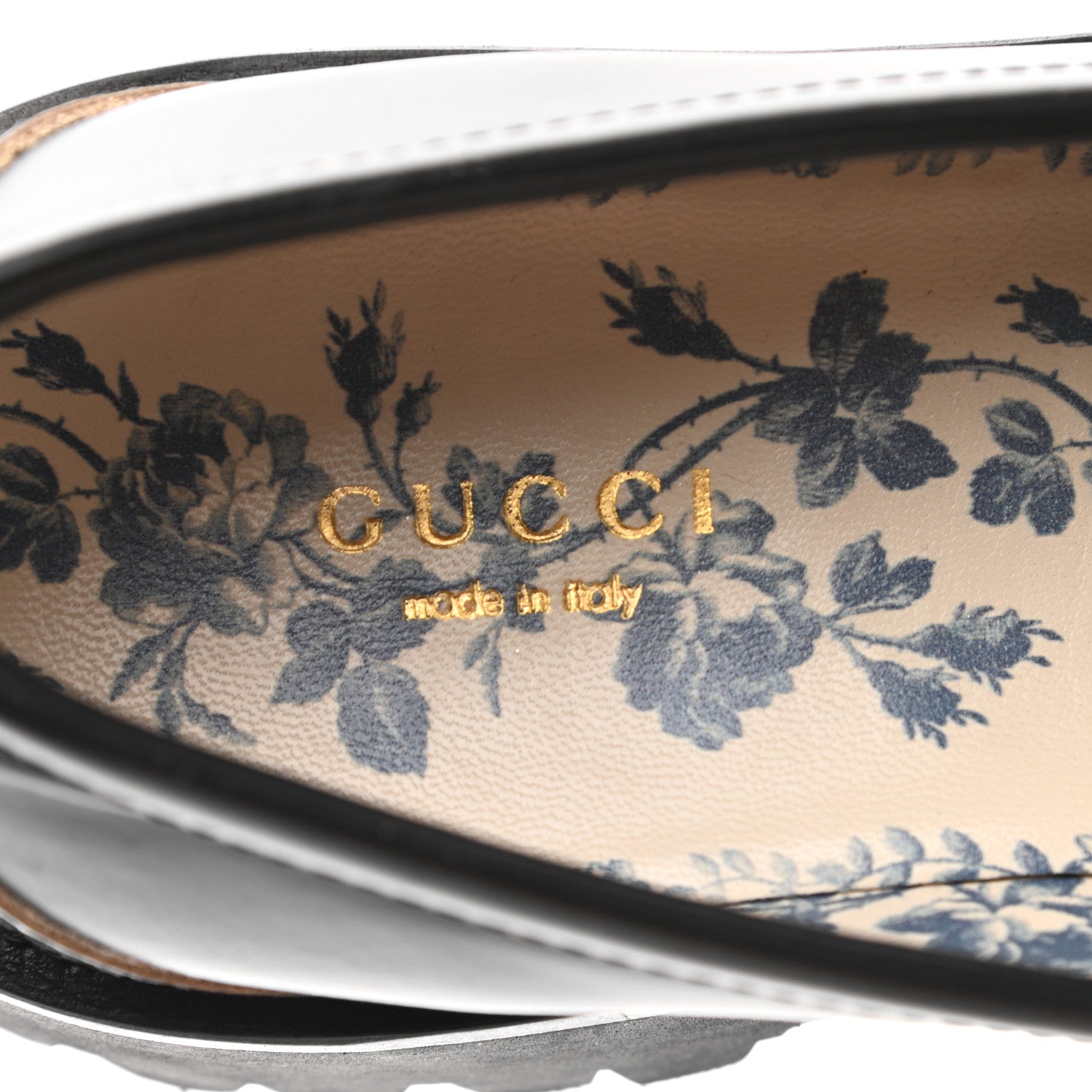 Gucci Cordovan Lux Womens Harald Horsebit 25mm Platform Loafers 37 Black 7 of 10