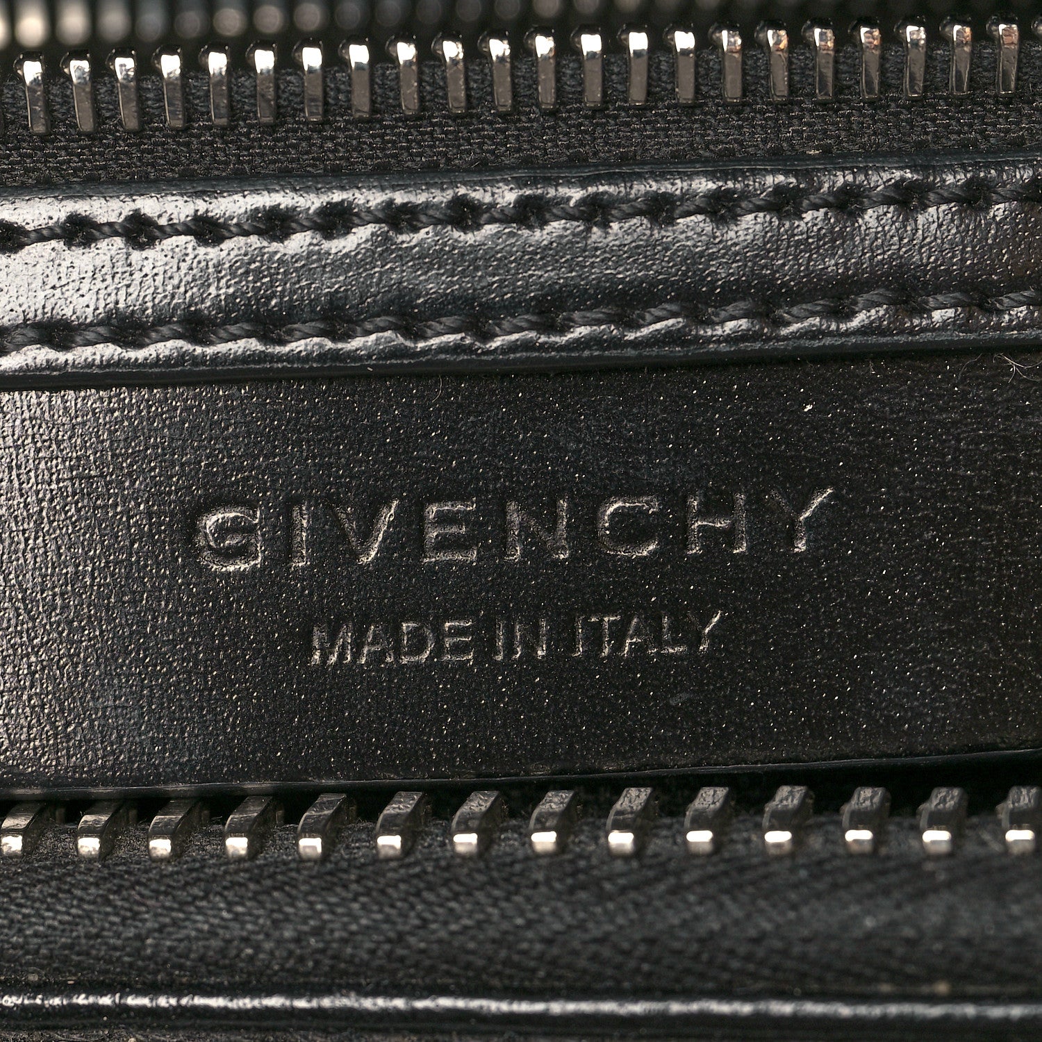 Givenchy Shiny Lord Calfskin Small Antigona Black 5 of 9