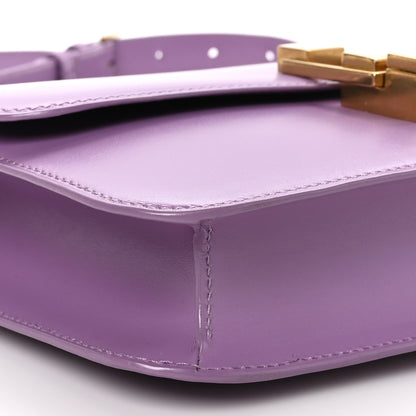 Saint Laurent Smooth Calfskin Carre Satchel Lilas 9 of 10