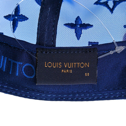 Louis Vuitton Mesh Embroidered Everyday LV Cap 58 Blue 7 of 8