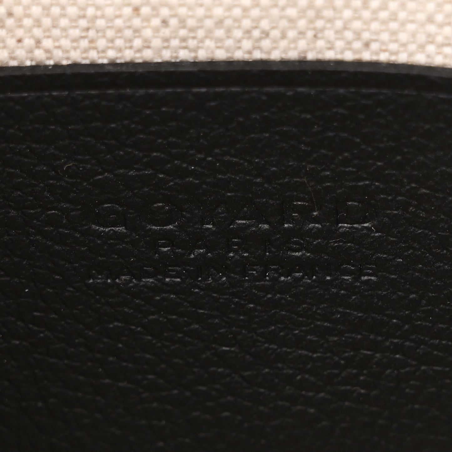 Goyardine Plumet Wallet Clutch Black