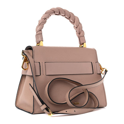 Miu Miu Goatskin Madras Click Top Handle Cammeo 3 of 8