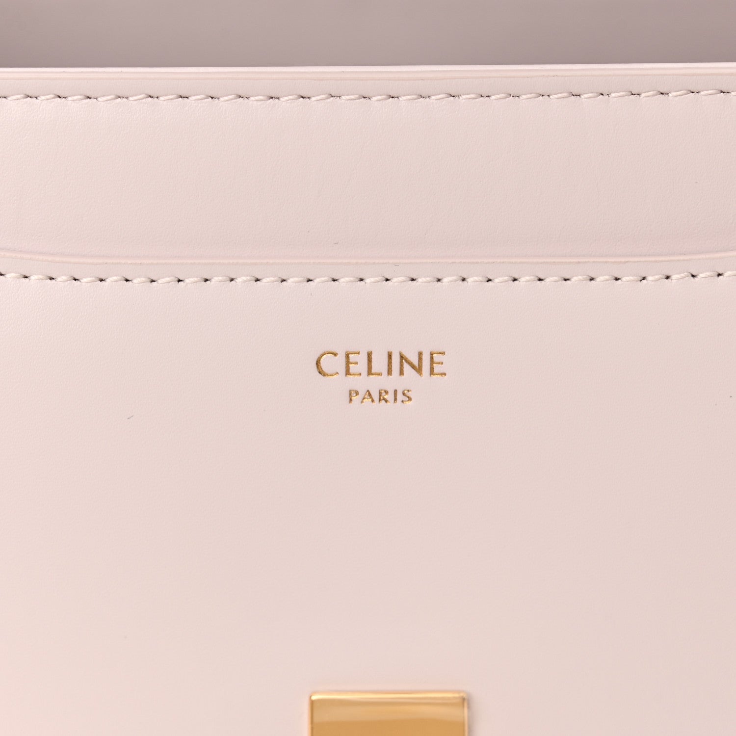Celine Satinated Calfskin Small 16 Top Handle Bag Poudre 9 of 12