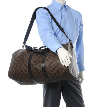 Louis Vuitton Monogram Waterproof Keepall 55 2 of 9