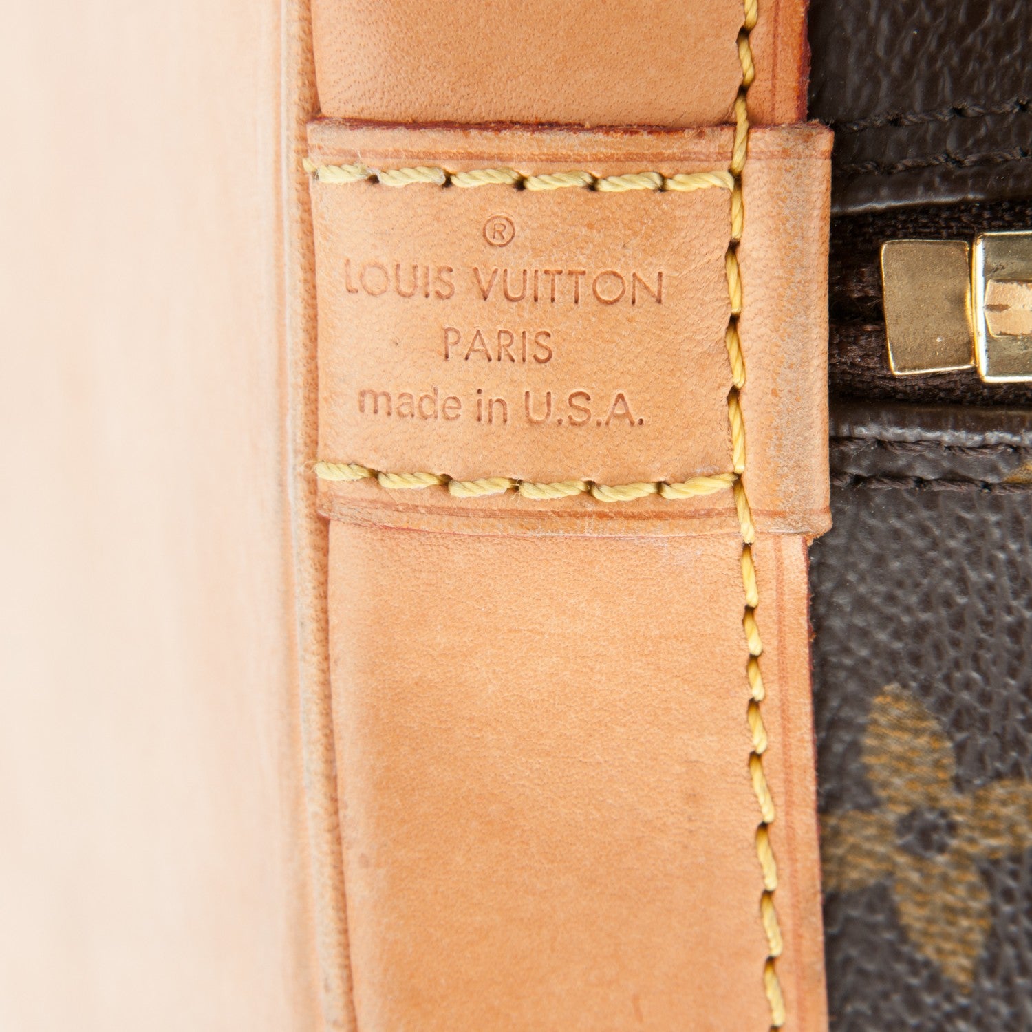 Louis Vuitton Monogram Alma PM 6 of 9