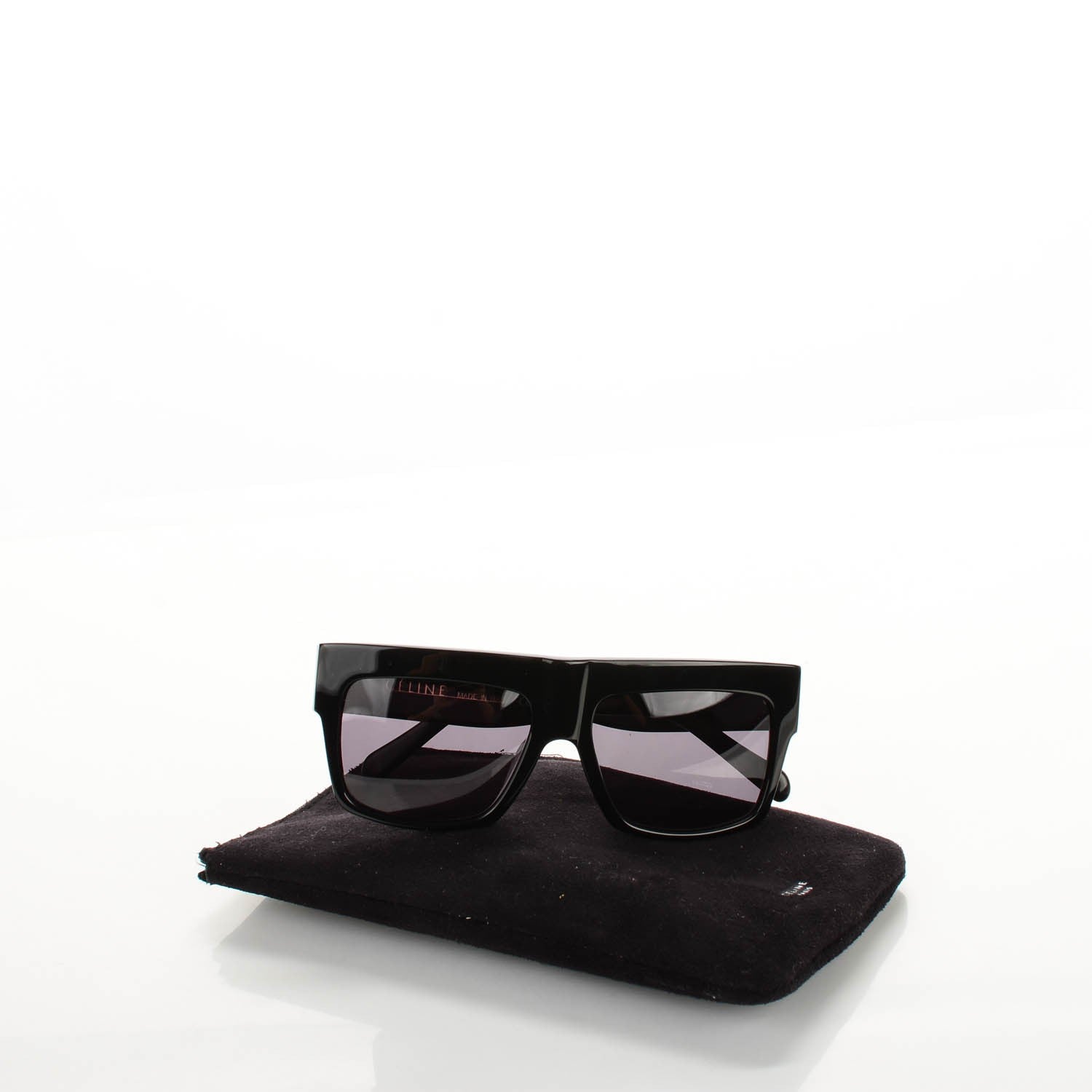 Celine ZZ Top Sunglasses CL 41756/S Black 6 of 6