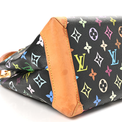 Louis Vuitton Monogram Multicolor Audra Black 10 of 12