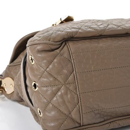 Mulberry Nappa Quilted Oversized Tillie Satchel Birds Nest 11 of 12
