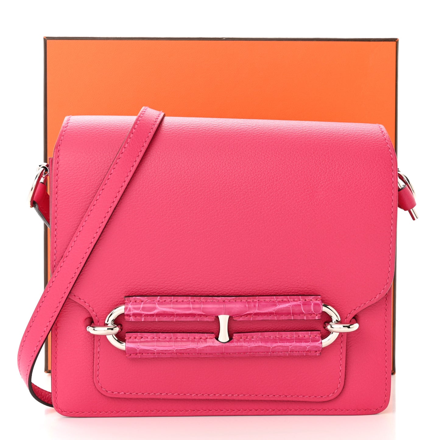 Evercolor Matte Alligator Mini Touch Sac Roulis Rose Mexico