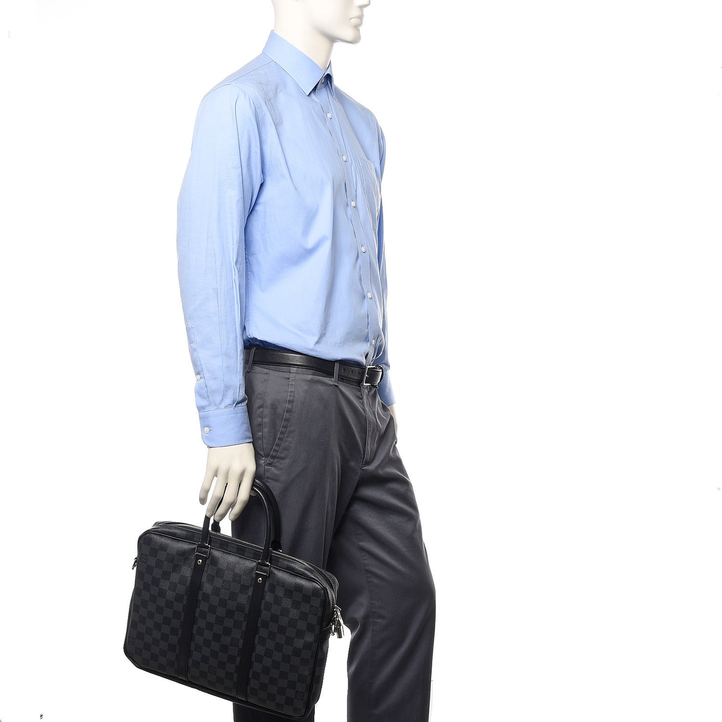 Damier Graphite Porte Documents Voyage PM