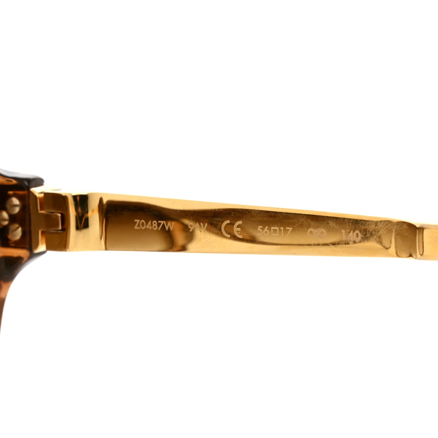 Petit Soupcon Cat Eye Sunglasses Z0487W Brown