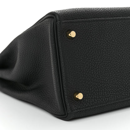 Hermes Togo Kelly Retourne 35 Black 9 of 12