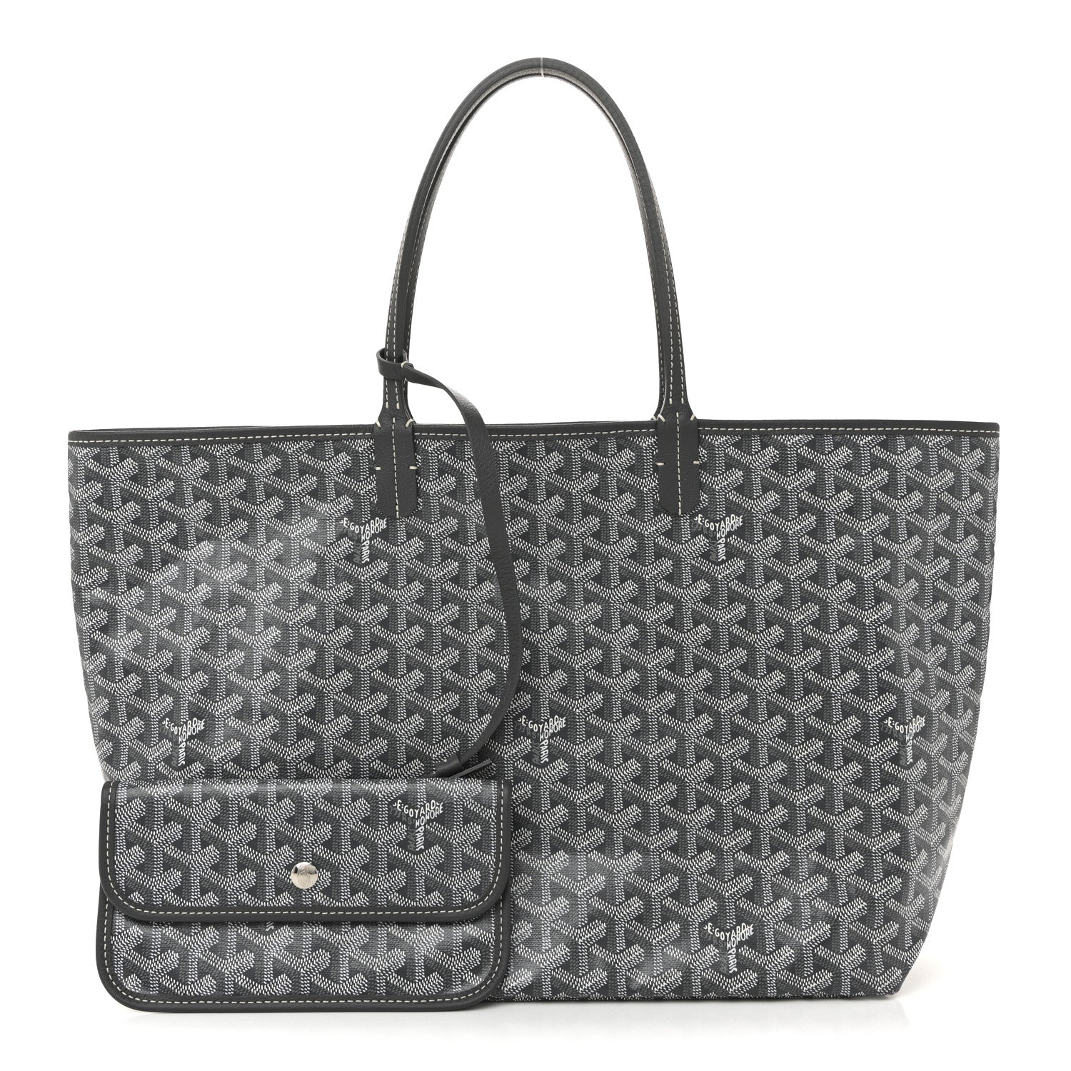 Goyard Goyardine Saint Louis PM Grey 3 of 12