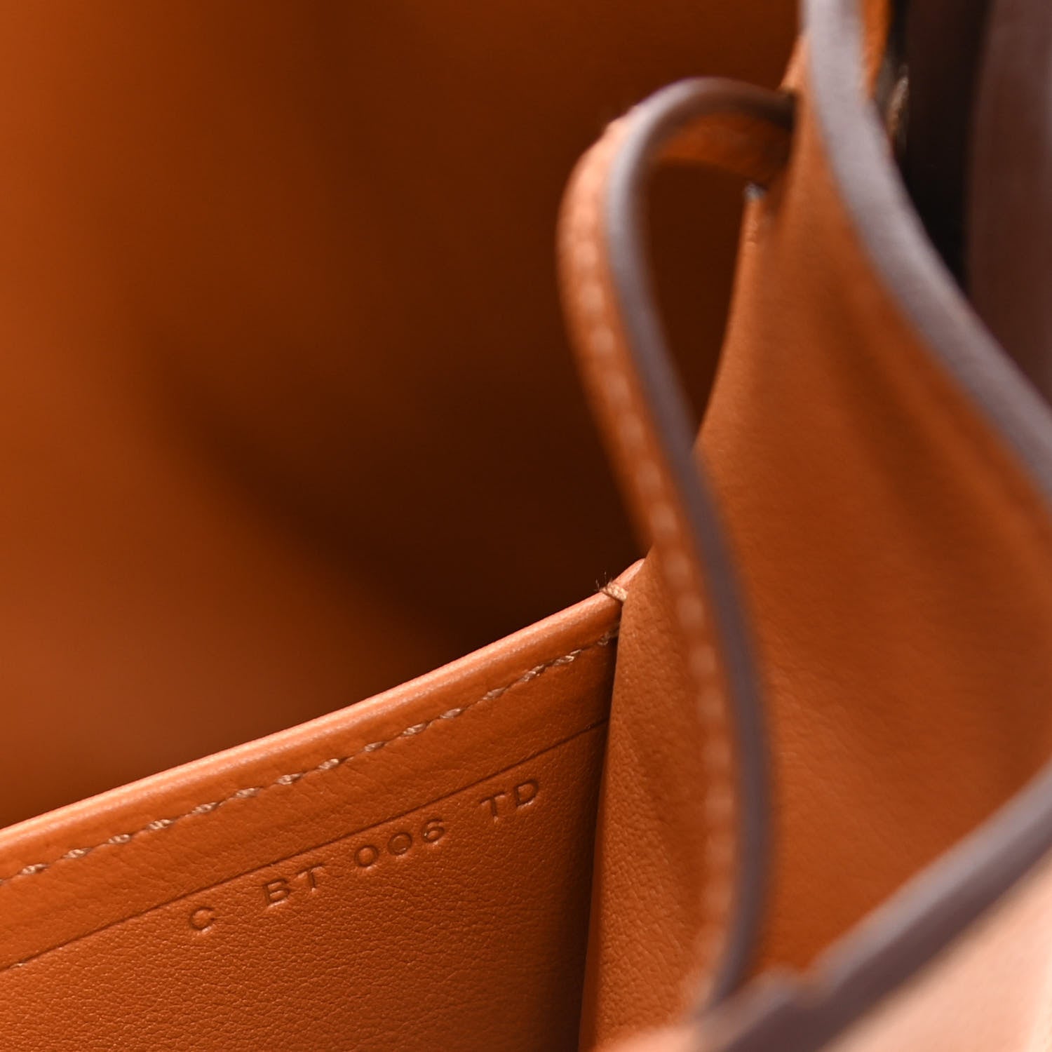 Hermes Evercolor Swift Sac Licol 17 Toffee Havane Capucine 7 of 10