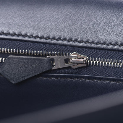 Hermes Veau Sombrero Constance Cartable 29 Bleu Obscur 19 of 30