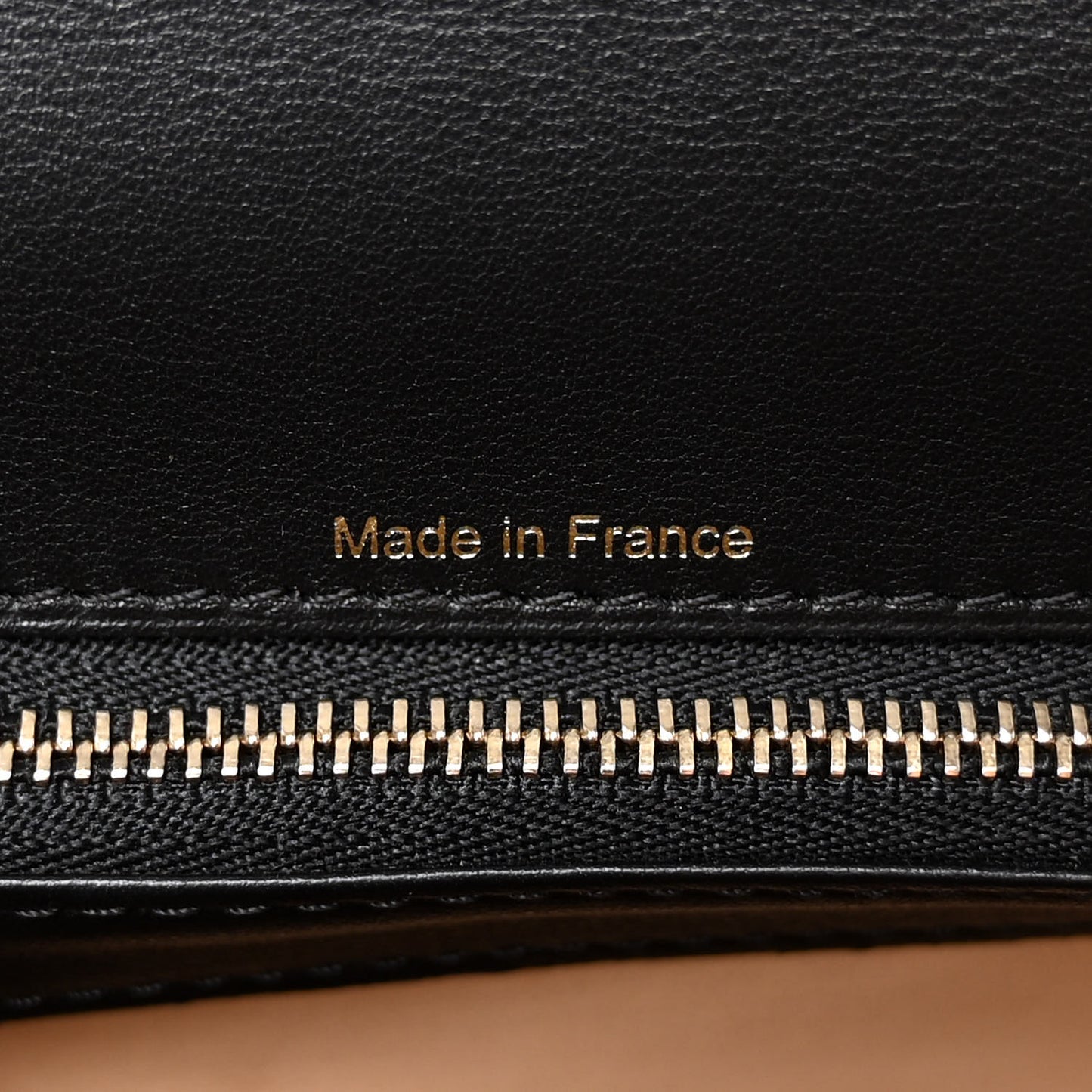 Calfskin MM Tempete Satchel Black