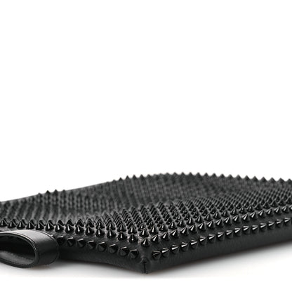 Christian Louboutin Peter Spikes Medium Pouch Black 16 of 18