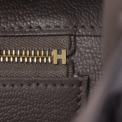 Hermes Togo Birkin 25 Etain 19 of 31