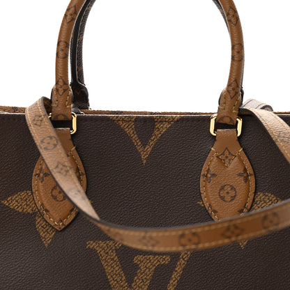 Louis Vuitton Reverse Monogram Giant Onthego MM 7 of 10