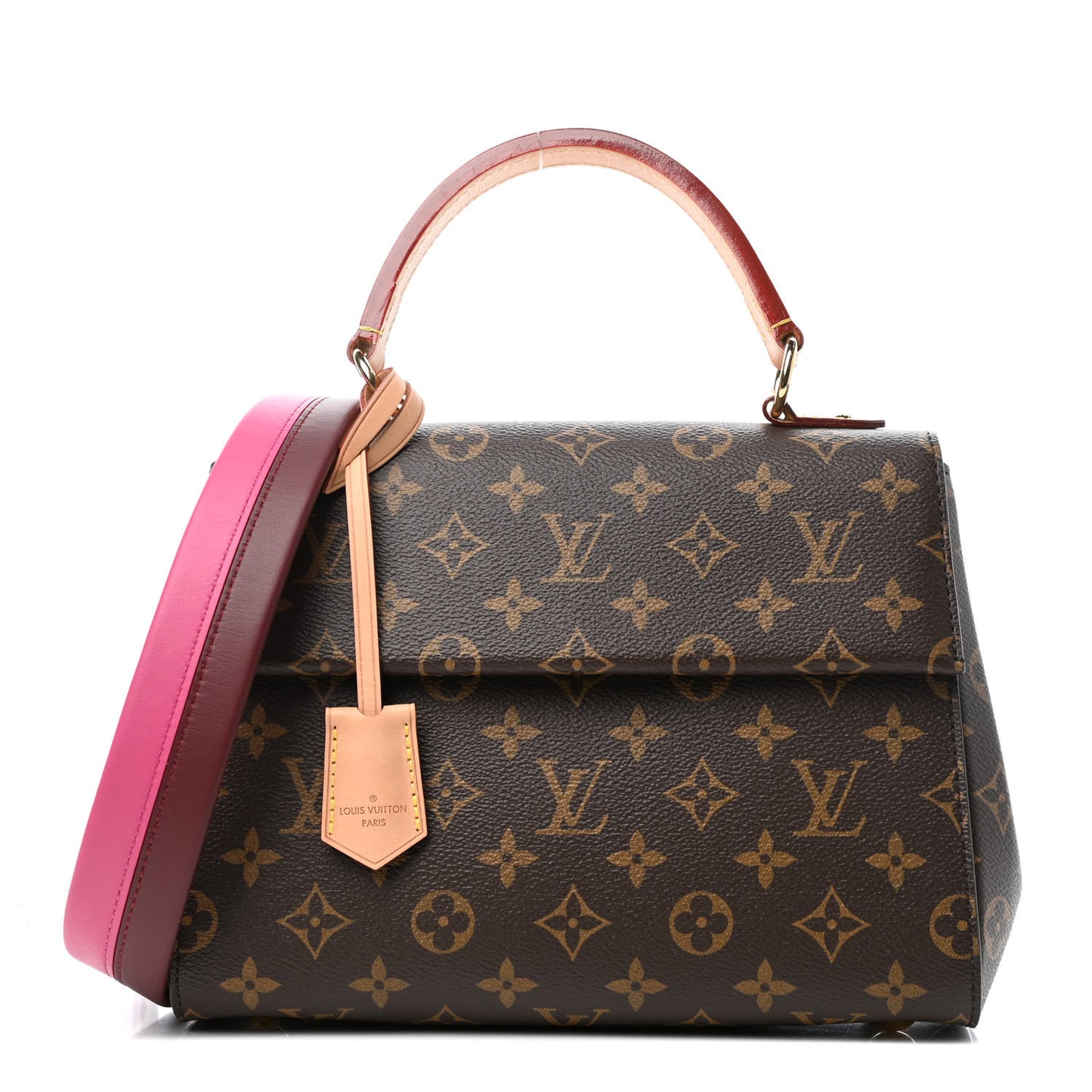 Monogram Cluny BB Bordeaux Fuchsia