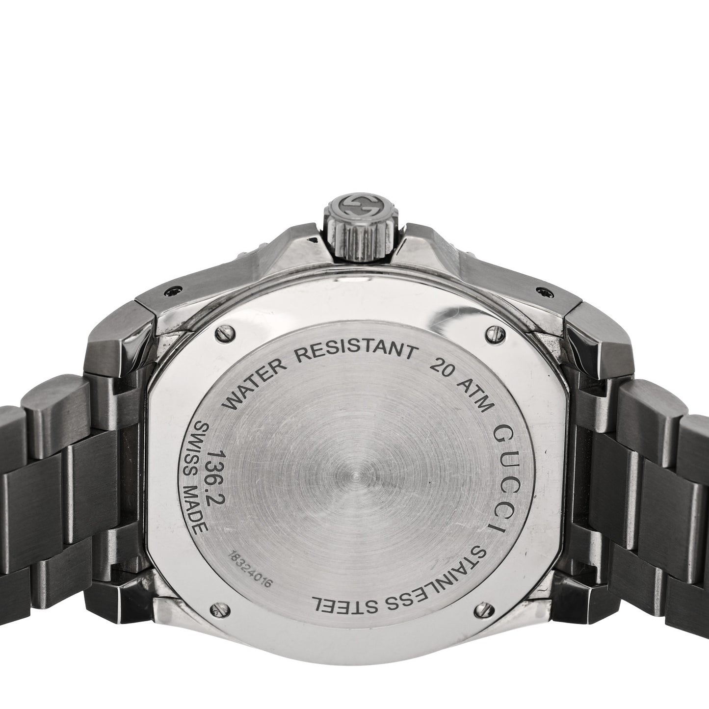 Stainless Steel 45mm Dive Quartz Watch Black