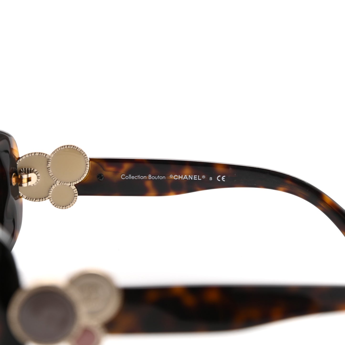 Tortoise Shell Bouton Sunglasses 5191