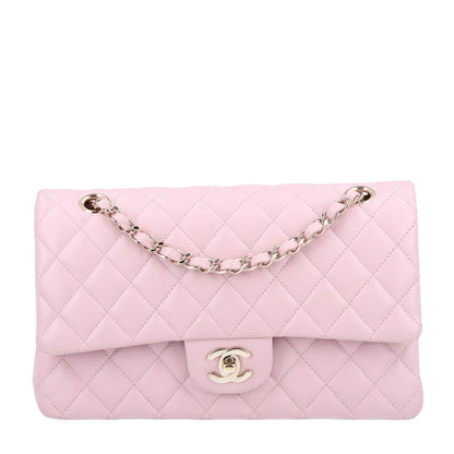 Chanel Caviar Quilted Medium Double Flap Light Pink 1 of 10