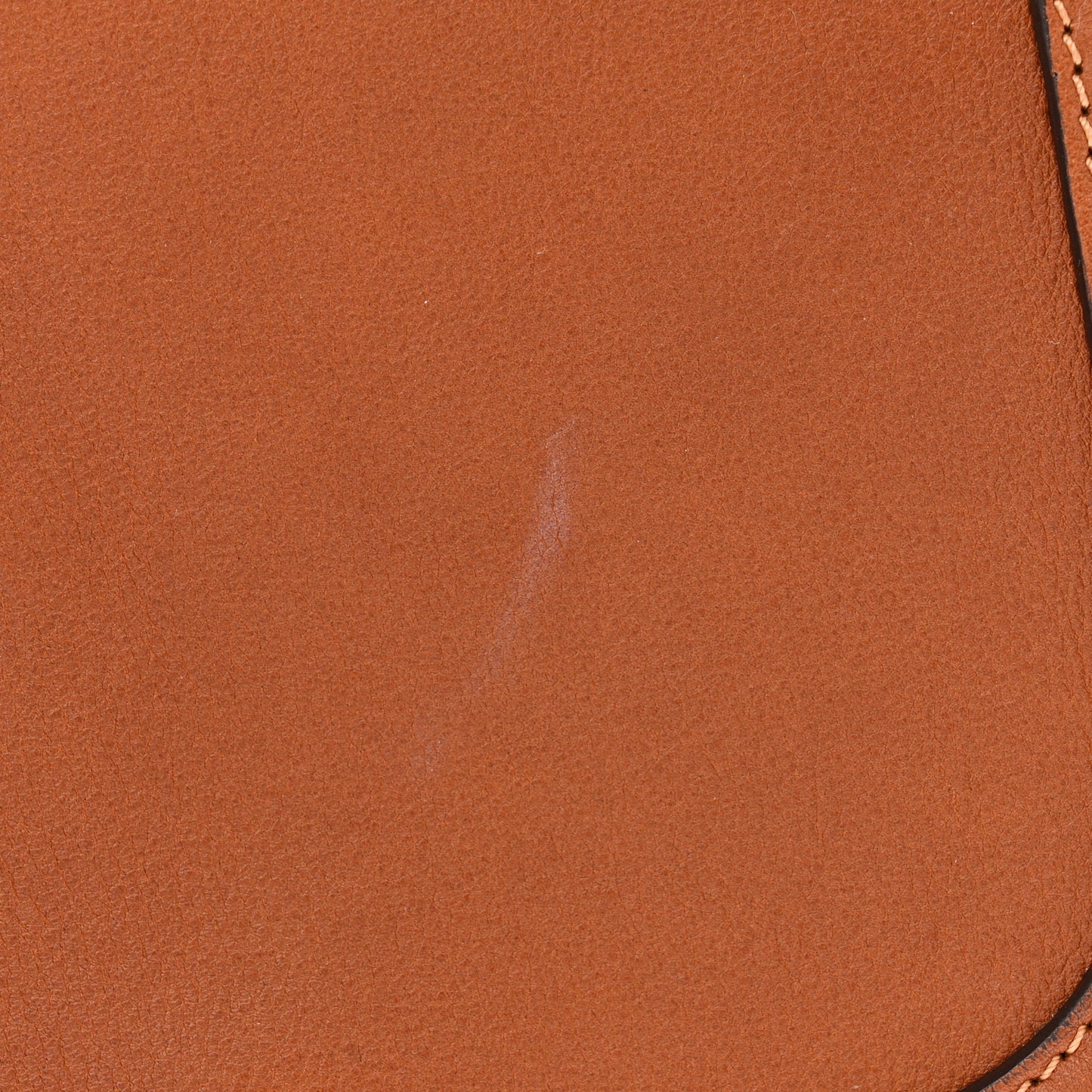Calfskin Suede Small Nile Bracelet Bag Caramel