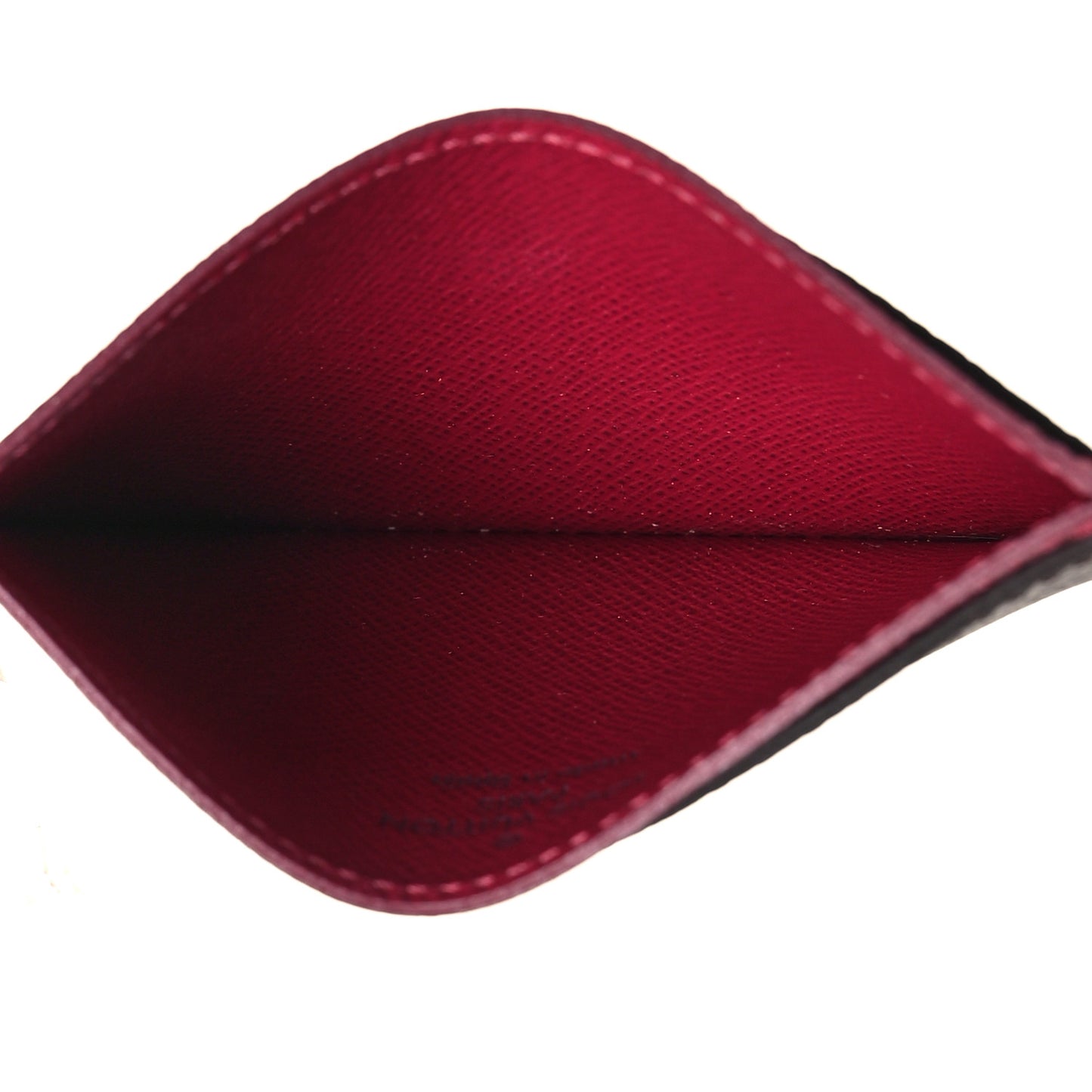 Monogram Card Holder Fuchsia