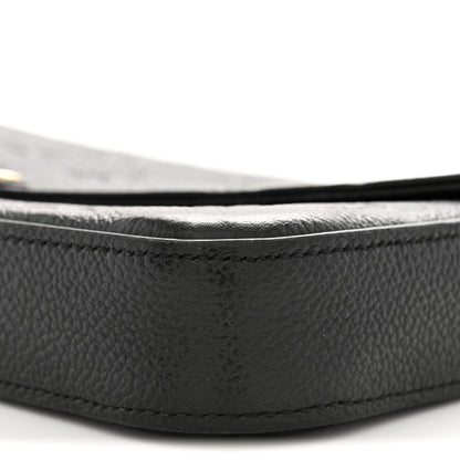 Louis Vuitton Empreinte Pochette Felicie Chain Wallet Black 10 of 12