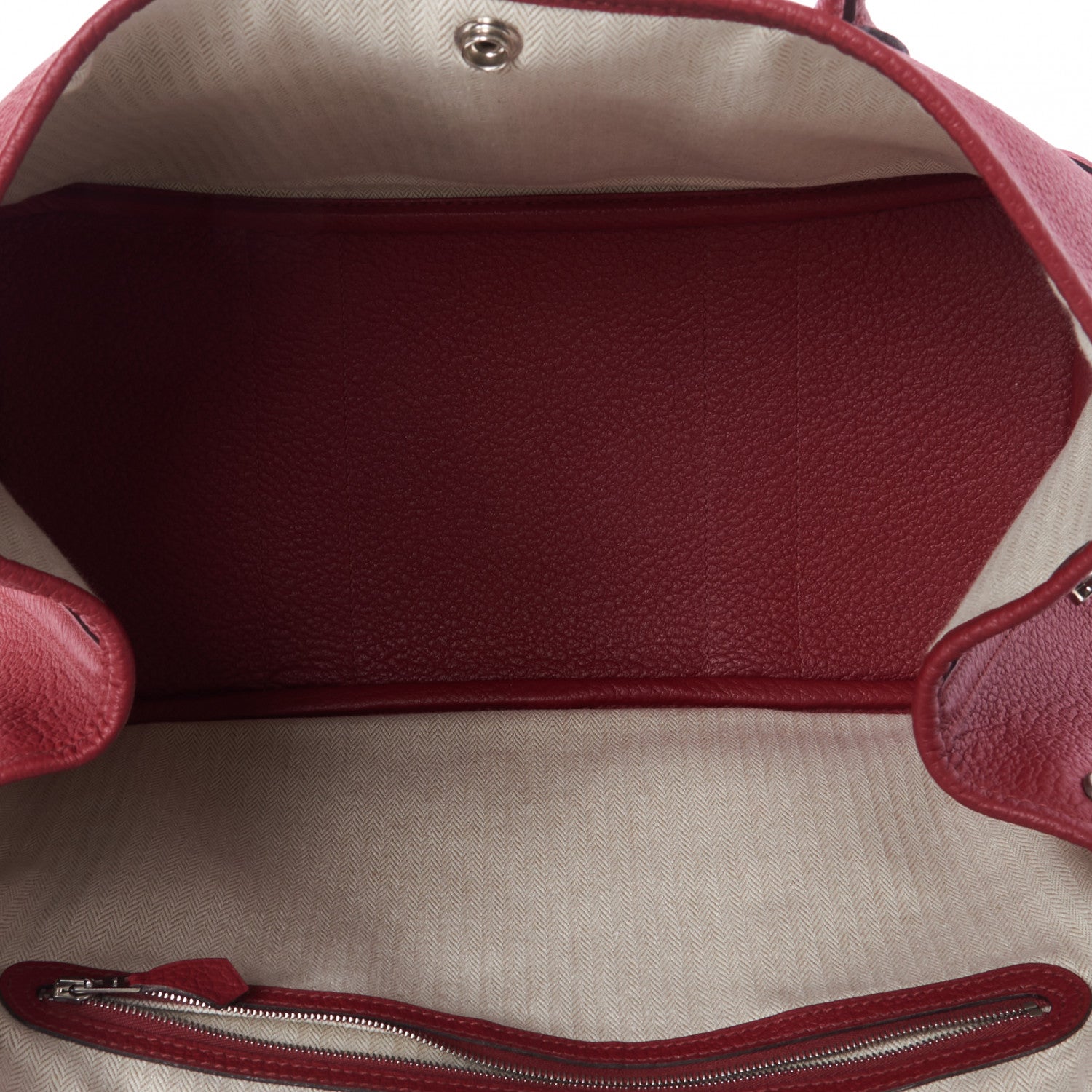 Hermes Vache Country Garden Party 36 MM Rouge Grenat 7 of 9