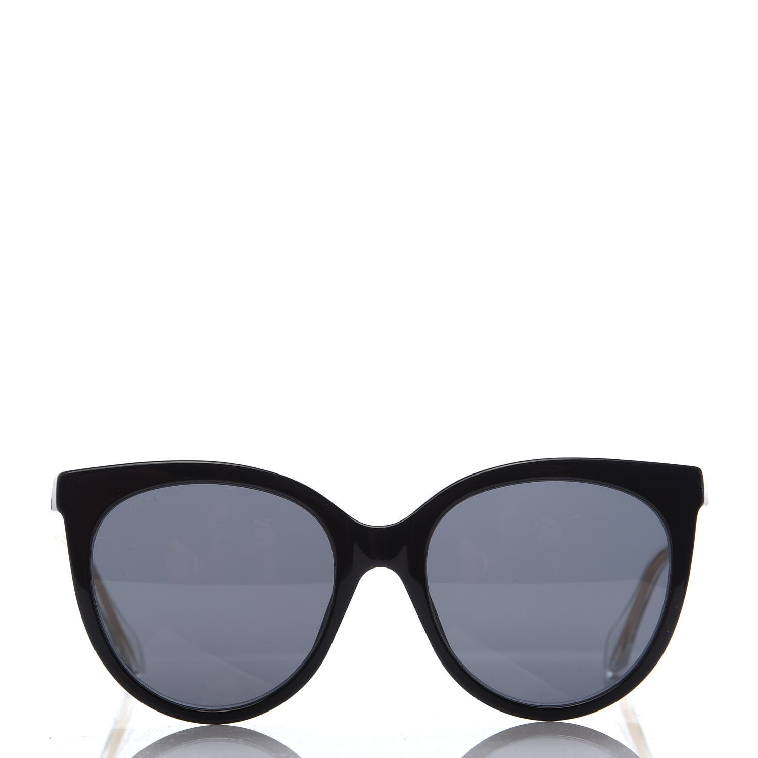Gucci Colorblock Acetate Cat Eye GG0565S Sunglasses Black 2 of 8