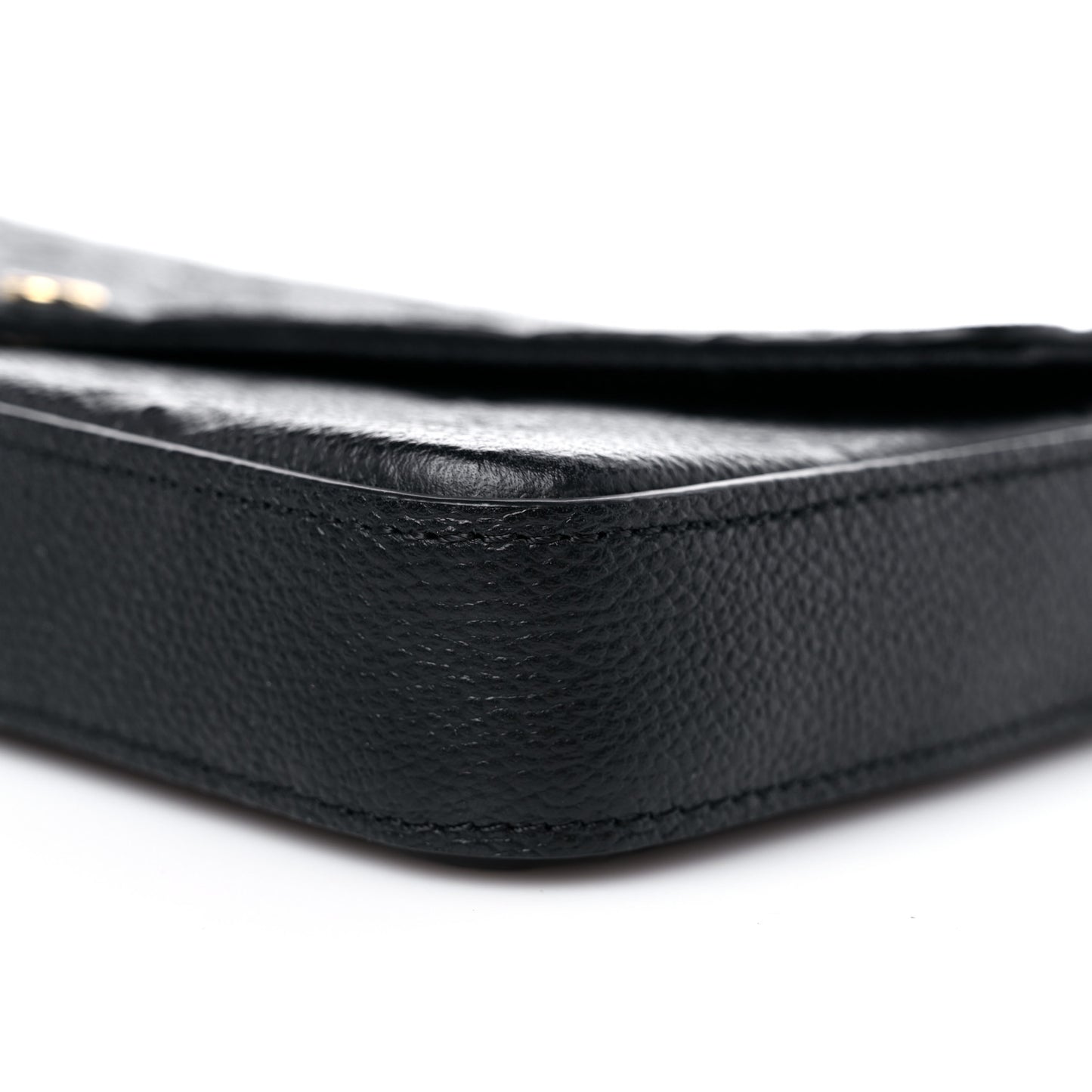 Empreinte Pochette Felicie Chain Wallet Black