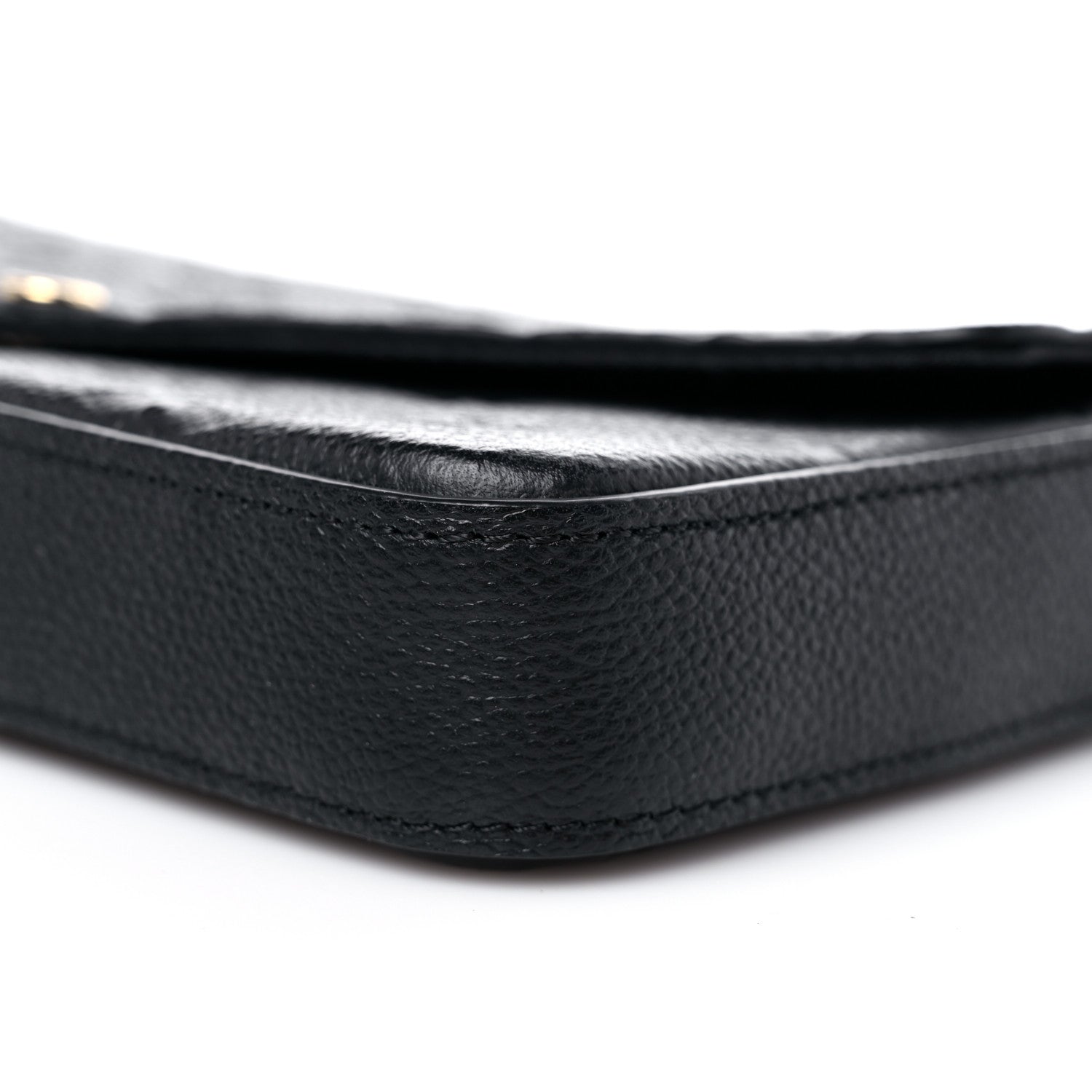 Louis Vuitton Empreinte Pochette Felicie Chain Wallet Black 9 of 13