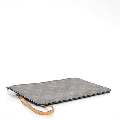 Louis Vuitton Monogram Neverfull MM GM Pochette Fuchsia 4 of 7
