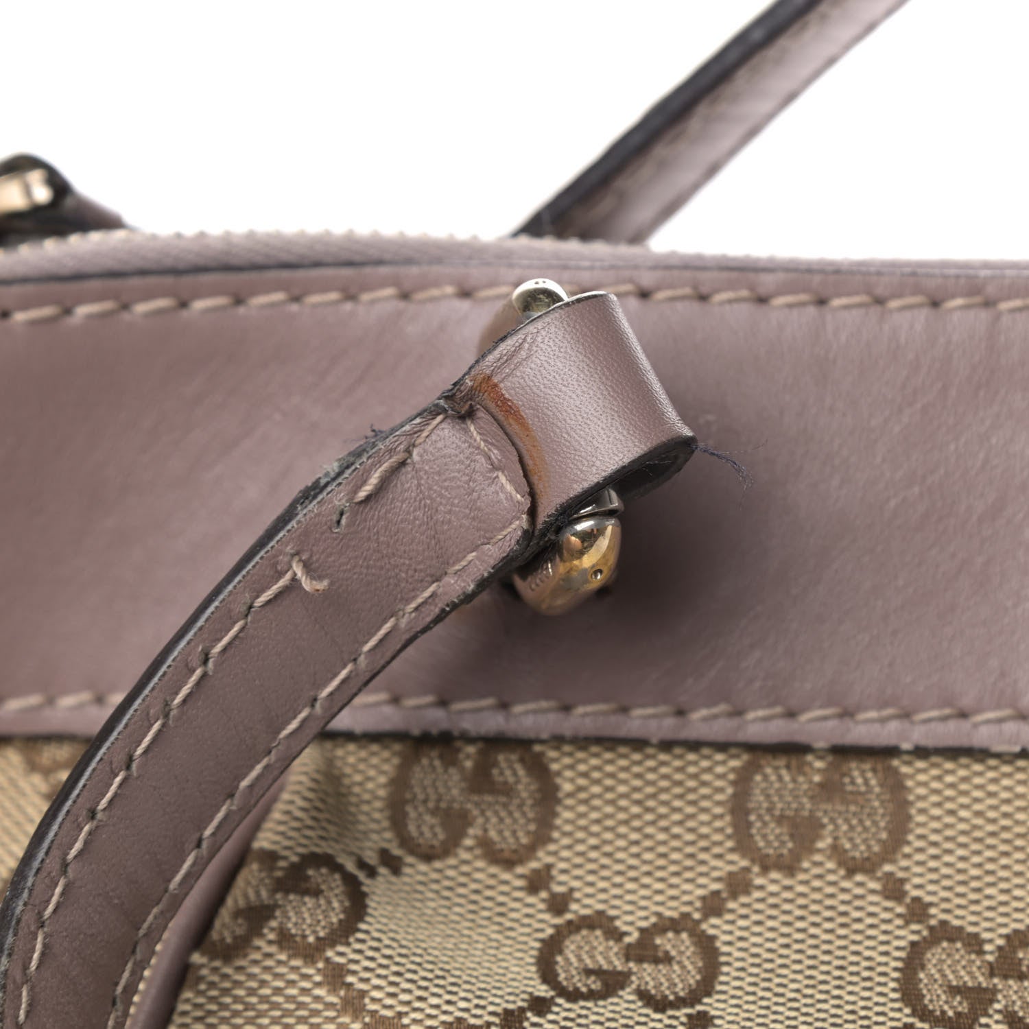 Gucci Monogram Mayfair Tote Lavender 8 of 10
