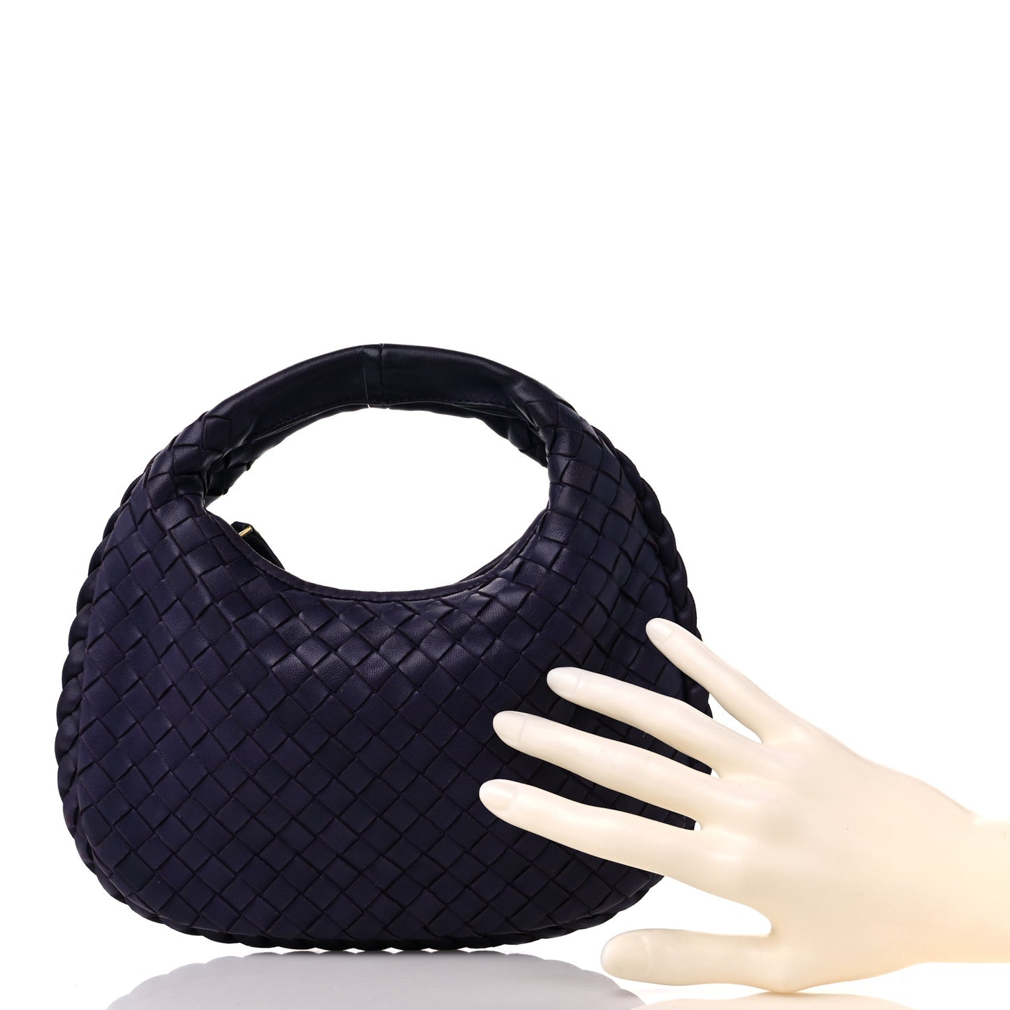 Nappa Intrecciato Mini Hobo Monalisa