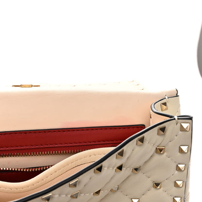 Valentino Garavani Nappa Medium Rockstud Spike Shoulder Bag Light Ivory 11 of 11