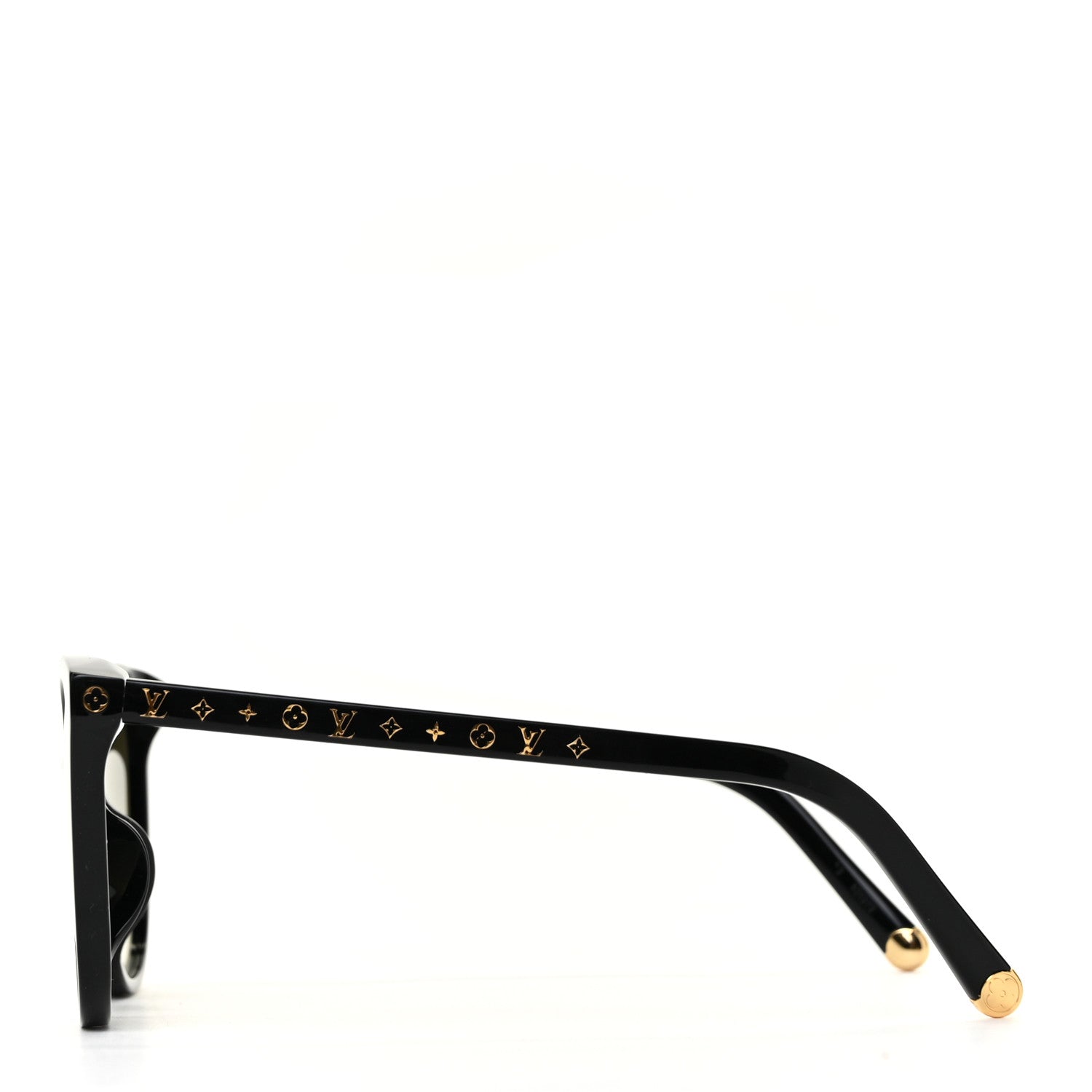 Louis Vuitton Acetate My Monogram Light Cat Eye Sunglasses Z1657E Black 3 of 8