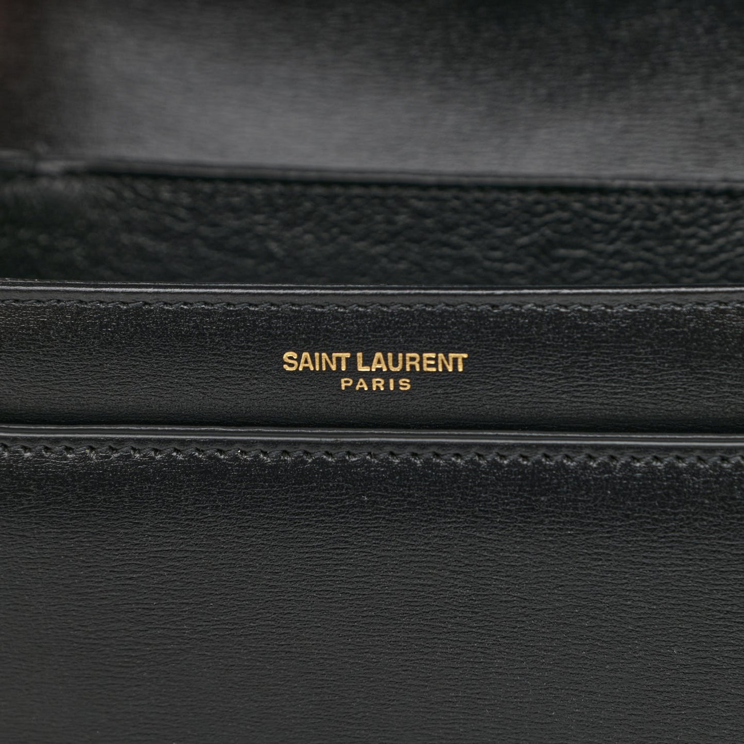 Calfskin Le 61 Shoulder Bag Black