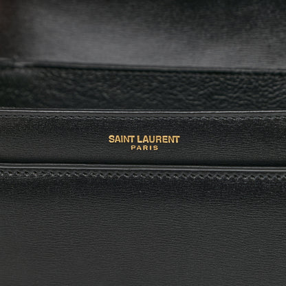 Saint Laurent Calfskin Le 61 Shoulder Bag Black 6 of 10