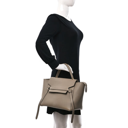 Celine Grained Calfskin Mini Belt Bag Light Taupe 2 of 13