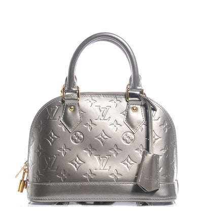 Louis Vuitton Vernis Alma BB Gris Art Deco 1 of 8