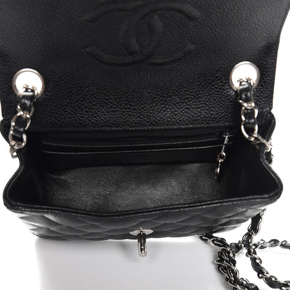 Chanel Caviar Quilted Mini Square Flap Black 5 of 8