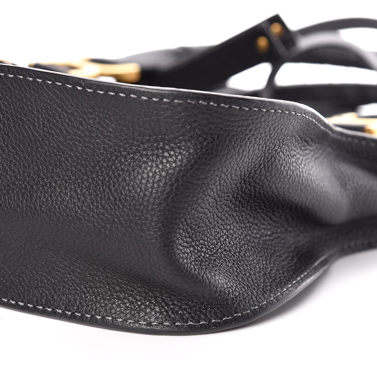 Chloe Calfskin Small Marcie Satchel Black 10 of 10