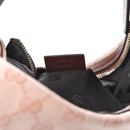 Gucci Crystal Monogram Mini Duchessa Hobo Pink 7 of 10