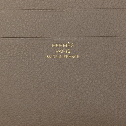 Hermes Evercolor Chaine D'Ancre Zipengo II Wallet Gris Perle 6 of 7